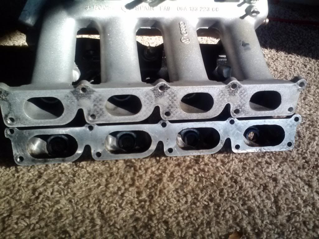 AWP & AGU Intake manifold comparison VW Vortex Volkswagen Forum